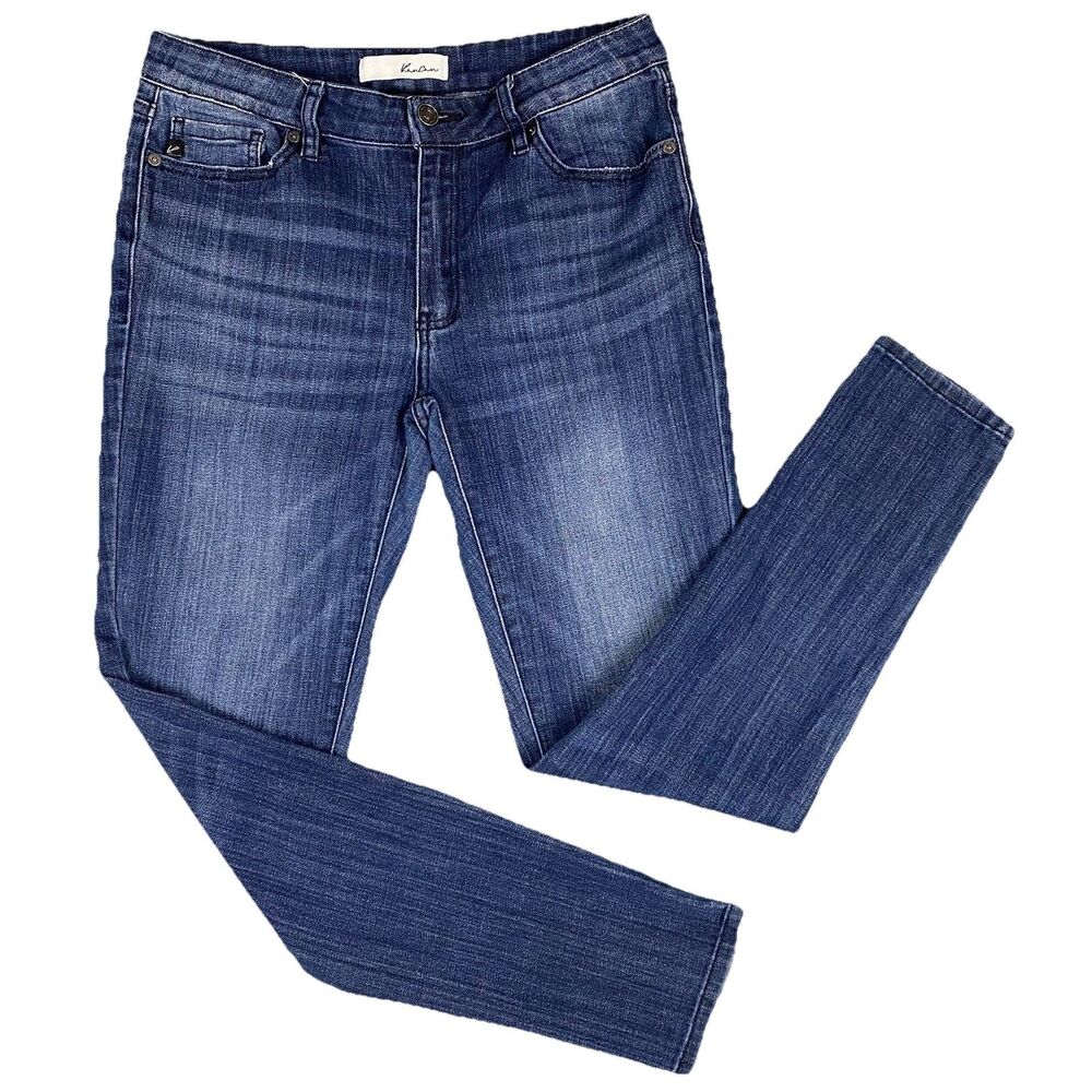 KanCan Ashlyn Super Dark Wash Mid Rise Super Skinny‎ Jeans Juniors 11 29